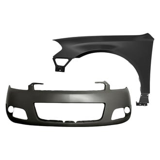 Replacement - 2-Piece (Front Bumper Cover, Front Driver Side Fender)