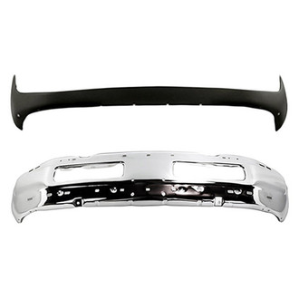 Replacement - 2-Piece (Front Lower Bumper Cover, Front Bumper Face Bar) (Standard Line)