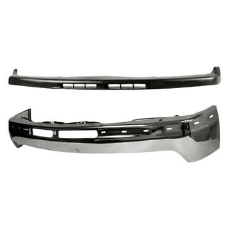 Replacement - 2-Piece (Front Bumper Face Bar, Front Upper Bumper Valance) (Standard Line)