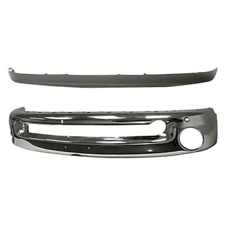 Replacement - 2-Piece (Front Bumper Face Bar, Front Lower Bumper Valance) (Standard Line)