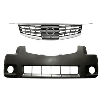 Replacement BNDL-222060 - 2-Piece (Front Bumper Cover, Grille) (Standard Line)