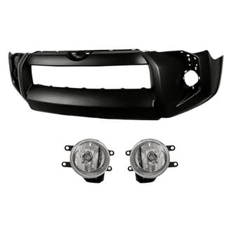 Replacement - 3-Piece (Front Bumper Cover, Driver and Passenger Side Fog Light) (Standard Line)