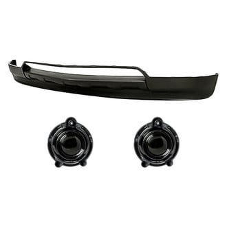 Replacement - 3-Piece (Front Lower Bumper Valance, Driver and Passenger Side Fog Light) (Standard Line)