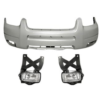 Replacement - 3-Piece (Front Bumper Cover, Driver and Passenger Side Fog Light) (Standard Line)
