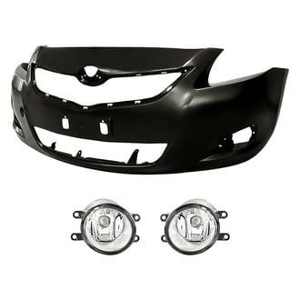 Replacement - 3-Piece (Front Bumper Cover, Driver and Passenger Side Fog Light) (Standard Line)