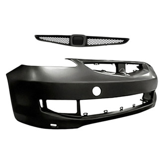Replacement - 2-Piece (Front Bumper Cover, Grille) (Standard Line)