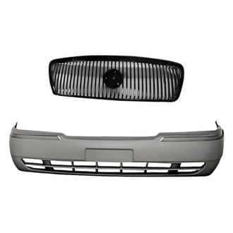 Replacement - 2-Piece (Front Bumper Cover, Grille) (Standard Line)