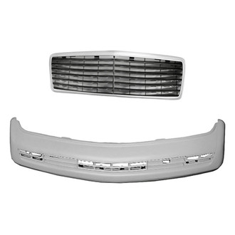 Replacement - 2-Piece (Front Bumper Cover, Grille) (Standard Line)