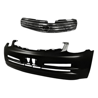 Replacement - 2-Piece (Front Bumper Cover, Grille) (Standard Line)