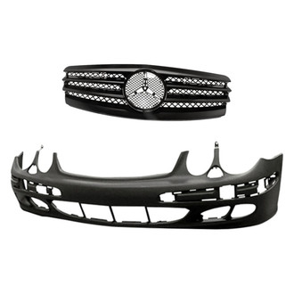 Replacement - 2-Piece (Front Bumper Cover, Grille) (Standard Line)
