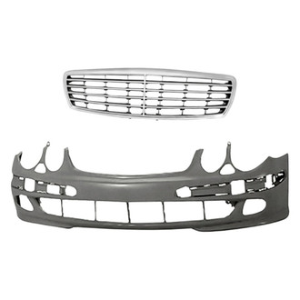 Replacement - 2-Piece (Front Bumper Cover, Grille) (Standard Line)