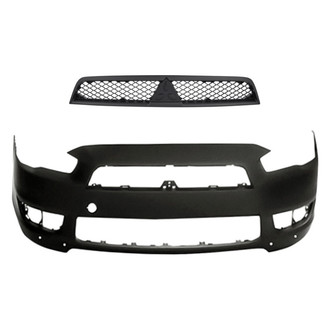 Replacement - 2-Piece (Front Bumper Cover, Grille) (Standard Line)
