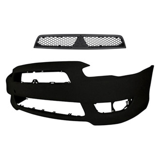 Replacement - 2-Piece (Front Bumper Cover, Grille) (Standard Line)
