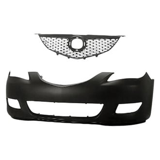 Replacement - 2-Piece (Front Bumper Cover, Grille) (Standard Line)