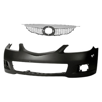 Replacement BNDL-234591 - 2-Piece (Front Bumper Cover, Grille) (Standard Line)