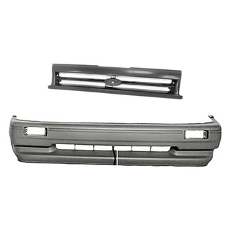 Replacement - 2-Piece (Front Bumper Cover, Grille) (Standard Line)