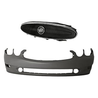 Replacement - 2-Piece (Front Bumper Cover, Grille) (Standard Line)