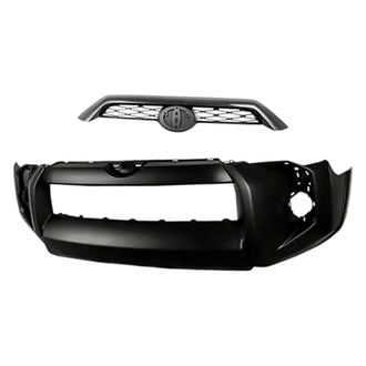 Replacement - 2-Piece (Front Bumper Cover, Grille) (Standard Line)