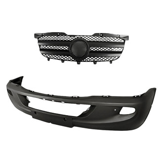 Replacement - 2-Piece (Front Bumper Cover, Grille) (Standard Line)