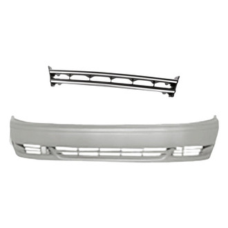 Replacement - 2-Piece (Front Bumper Cover, Grille) (Standard Line)
