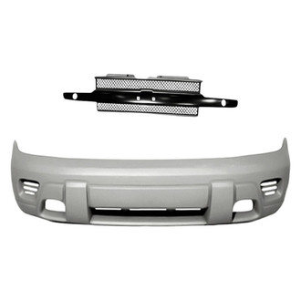 Replacement - 2-Piece (Front Bumper Cover, Grille) (Standard Line)