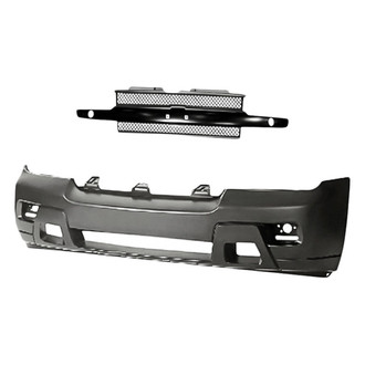 Replacement - 2-Piece (Front Bumper Cover, Grille) (Standard Line)