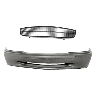 Replacement - 2-Piece (Front Bumper Cover, Grille) (Standard Line)