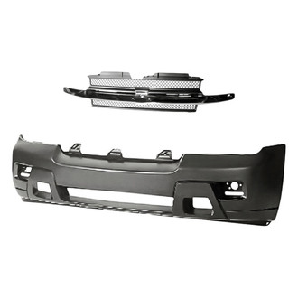 Replacement - 2-Piece (Front Bumper Cover, Grille) (Standard Line)