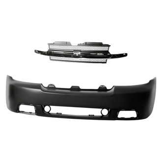 Replacement - 2-Piece (Front Bumper Cover, Grille) (Standard Line)