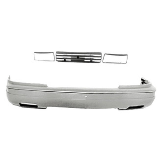 Replacement - 2-Piece (Front Bumper Cover, Grille) (Standard Line)