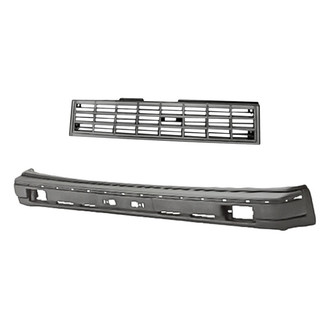 Replacement - 2-Piece (Front Bumper Cover, Grille) (Standard Line)