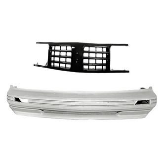 Replacement - 2-Piece (Front Bumper Cover, Grille) (Standard Line)