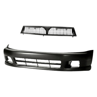 Replacement - 2-Piece (Front Bumper Cover, Grille) (Standard Line)