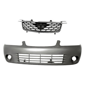 Replacement BNDL-235756 - 2-Piece (Front Bumper Cover, Grille) (Standard Line)