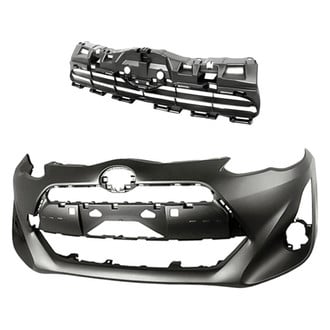 Replacement - 2-Piece (Front Bumper Cover, Grille) (Standard Line)