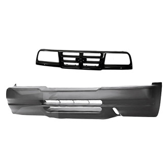 Replacement - 2-Piece (Front Bumper Cover, Grille) (Standard Line)