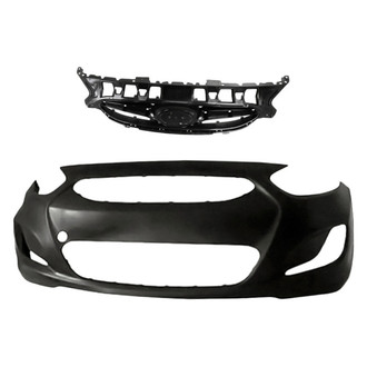 Replacement BNDL-235999 - 2-Piece (Front Bumper Cover, Grille) (Standard Line)