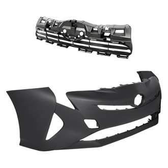 Replacement - 2-Piece (Front Bumper Cover, Grille) (Standard Line)