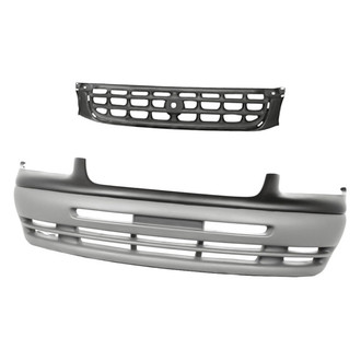 Replacement - 2-Piece (Front Bumper Cover, Grille) (Standard Line)