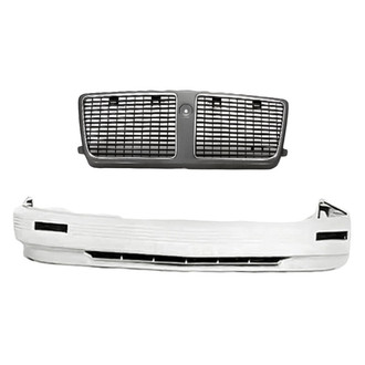 Replacement - 2-Piece (Front Bumper Cover, Grille) (Standard Line)