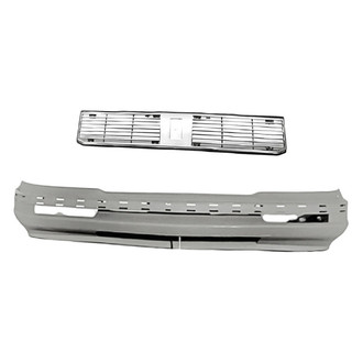 Replacement - 2-Piece (Front Bumper Cover, Grille) (Standard Line)