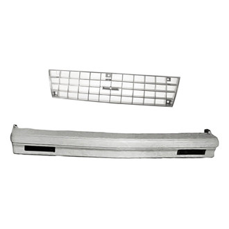 Replacement - 2-Piece (Front Bumper Cover, Grille) (Standard Line)