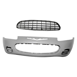 Replacement - 2-Piece (Front Bumper Cover, Grille) (Standard Line)
