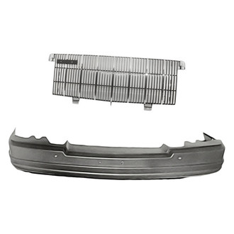 Replacement - 2-Piece (Front Bumper Cover, Grille) (Standard Line)