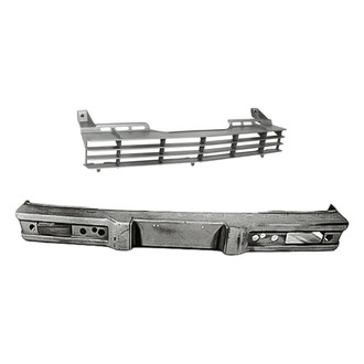 Replacement - 2-Piece (Front Bumper Cover, Grille) (Standard Line)