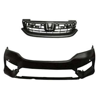 Replacement - 2-Piece (Front Bumper Cover, Grille) (Standard Line)