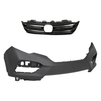 Replacement - 2-Piece (Front Bumper Cover, Grille) (Standard Line)