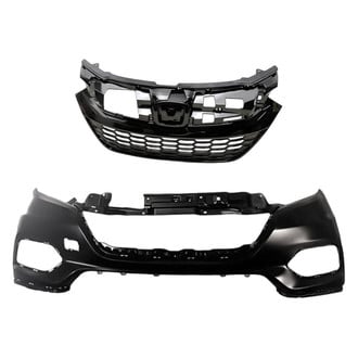 Replacement - 2-Piece (Front Bumper Cover, Grille) (Standard Line)
