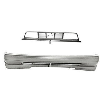Replacement - 2-Piece (Front Bumper Cover, Grille) (Standard Line)