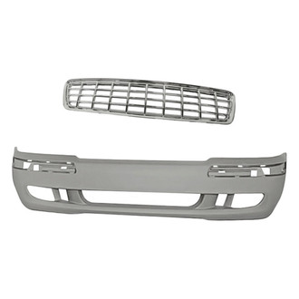Replacement - 2-Piece (Front Bumper Cover, Grille) (Standard Line)